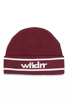 WNDRR District Beanie Burgundy • $21.99