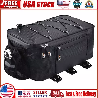 Waterproof Bicycle Rear Rack Seat Bag Bike Cycling Storage Pouch Trunk Pannier • $14.59