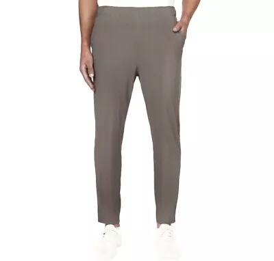 Glacier Men’s Performance Pants Comfort Waistband Brown Large Zippered Pockets.￼ • $24.97