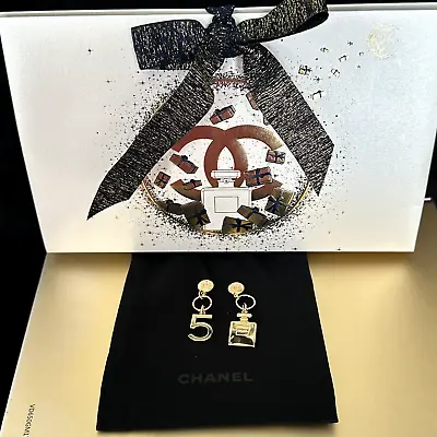 CHANEL VIP GIFT HOLIDAY 2023 Charms Dust Bag Card & Gift Wrap NEW & AUTHENTIC • $84.95