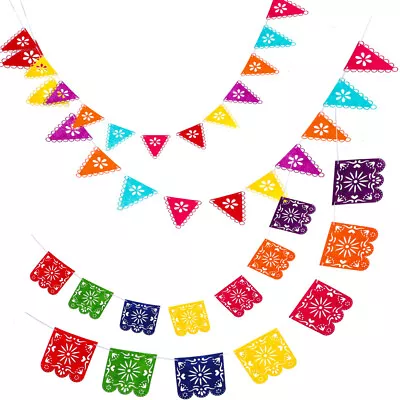 4pcs Mexican Festival Party Banners Decors • £10.69