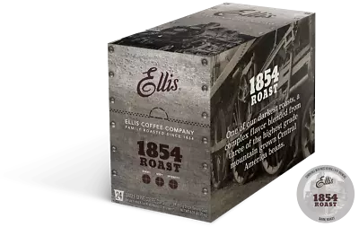 Ellis 1854 Roast Coffee K-Cups 96 Count For Keurig Coffee Brewers • $63.95