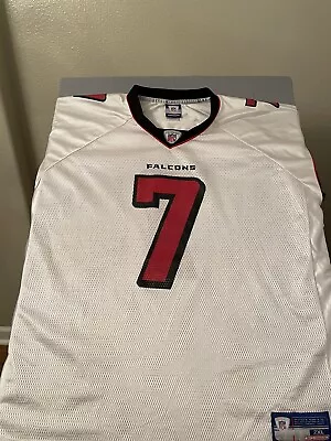 Reebok NFL Michael Vick Jersey Mens 2XL White Atlanta Falcons #7 • $22.50