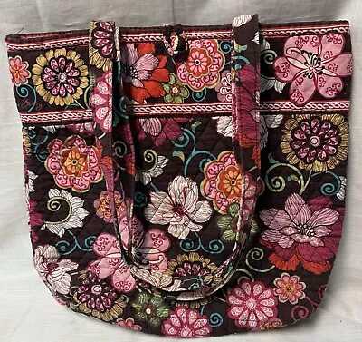 Vera Bradley Mod Floral Pink Tote Bag Retired • $12.95