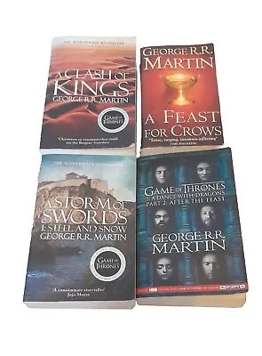 Game Of Thrones By George R.R. Martin Book Bundle X 4 Books • £4.99