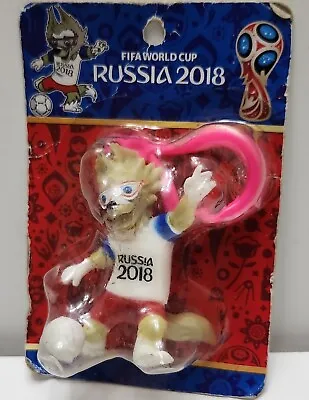 $14.99 • Buy FIFA WORLD CUP Russia 2018 ZABIVAKA Mascot Figure #8  Soccer ARGENTINA In Bubble