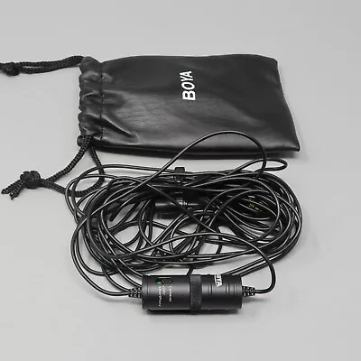 BOYA BY-M1 Lavalier Microphone For Smart Phone DSLR PC Cameras Original • $6.99