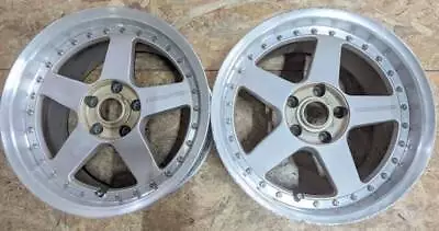 JDM RareRAYS Mazda Speed ​​MS01 17 Inch 9J+34 PCD114.3 5 Holes 5H Mazd No Tires • $1691.21