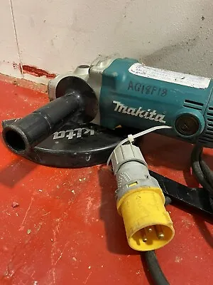 Ex Hire Makita GA9050 AG18F18 Angle Grinder 9  (230mm) 110v • £45