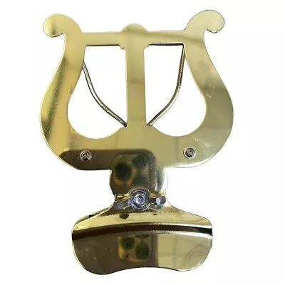 Professional Trombone Clip Music Holder March Music Holder Stand Gold Parts • $16.35