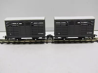 £30.95 • Buy 009 Narrow Gauge - 2 X Cattle Wagons - Excellent Completed 3d Models