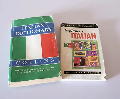 Learn Italian Book And  Italian  Dictionary • £0.99