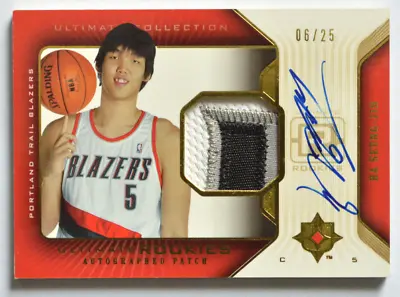 2004-05 Ha Seung-Jin Ultimate Collection Rookie Patch Auto SSP #'d 6/25 RPA • $599.99