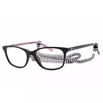 M Missoni Women's Eyeglasses Clear Lens Black Rectangular Frame MMI 0008 0807 00 • $66.69