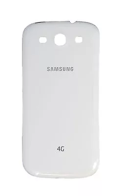 Genuine Samsung Galaxy S3 I9305 LTE Ceramic White Battery Cover - GH98-25542C • £4.95