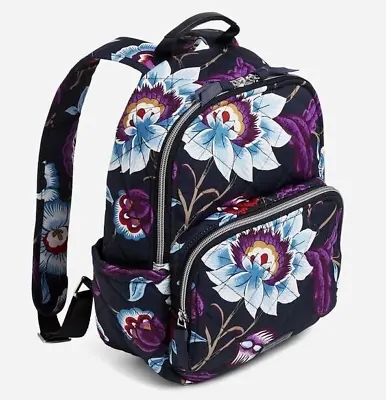 Vera Bradley Small Twill Backpack In Mayfair In Bloom - NWT • $55.99