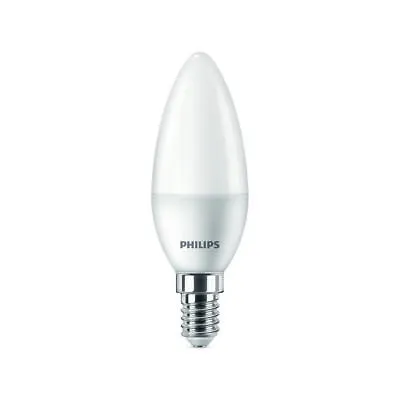 Philips P45 E14 LED 470Lm Warm White 5W Candle - 2 Pack • $15.92
