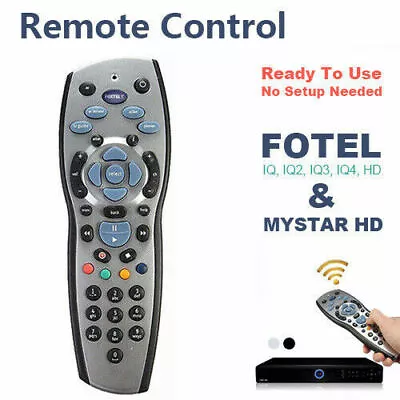 Foxtel Replacement Remote Control For Foxtel Mystar Sky New Zealand IQ IQ2 IQ3 • $26.60