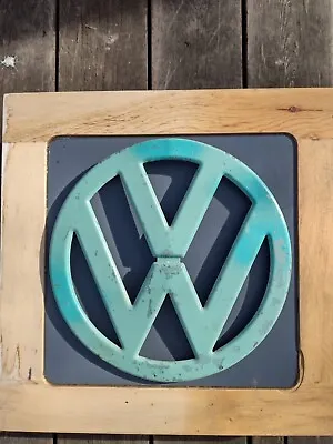 Vintage Original Early 60's VW Bus Front Emblem • $270