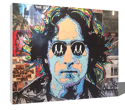 £12 • Buy Alec Beatles Canvas Wall Art Wood Framed Ready To Hang XL 