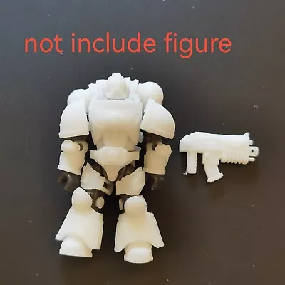 Compatible With Mega Bloks 3D PRINT White Armor Set Weapon 40K Warhammer Toy • $29.99
