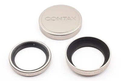 [N MINT] Contax TVS Ii METAL Hood Lens Filter 30.5mm Hood Cap K-34 T3 JAPAN • $122.87