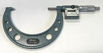 Mitutoyo 193-415 Rolling Digital Outside Micrometer 4-5  Range .0001  • $134.50