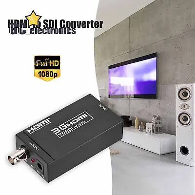 3G SDI HDMI 1080P HD Video Converter Extender BNC Coaxial Cable Adapter 5W A3GS • $21.41