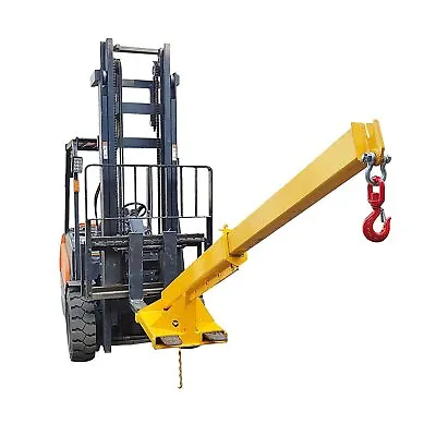 2 Ton Adjustable Hoist Forklift Jib Boom Crane，Lifting Hoist Truss Jib Boom Hook • $1031.51