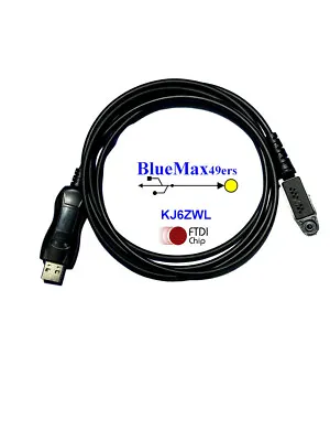 FTDI USB Programming Cble+Support Motorola EX500 EX560XLS EX600 EX600XLS RKN4123 • $35.95