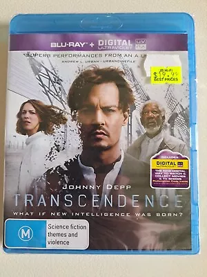 $12.45 • Buy Transcendence (Blu-ray, 2014) - Johnny Depp -New & Sealed - Free Post