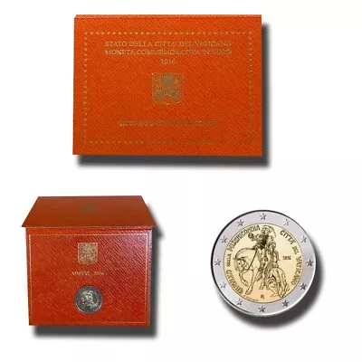 2016 Vatican - 2 Euro Commemorative Coin Jubilee Of Mercy • $76