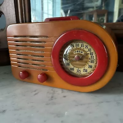 Vintage FADA Radio Model 1000 Bullet Bakelite • $650