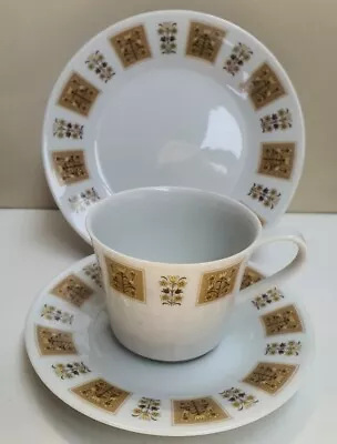 Vintage Noritake China RC Royal Crockery Wheatley Pattern Tea Trio #410 C1969-73 • $18