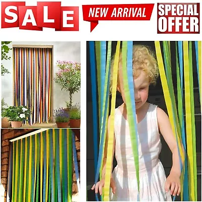 Plastic Strips Insect Control Mosquito Blinds Door Screen Protection Stop Fly HQ • £6.39