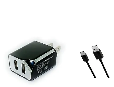 Wall Home Charger+6ft USB Cord Cable For Verizon Motorola One 5G UW Ace Phone • $11.21