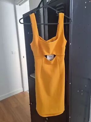 $20 • Buy Finder's Keepers - Nadia Dress In Mango - Never Worn