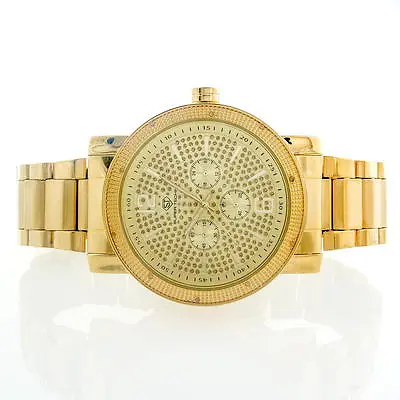 Super Techno Mens Diamond Watch (0.10 Ct.tw.) - M6298 • $59