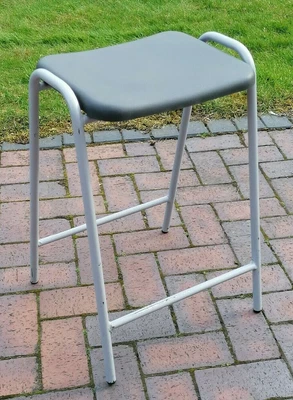 £10 • Buy Vintage Retro Robin Day Stool Hille Stackable Flat Top School Science Lab Stool