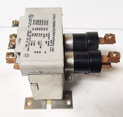 🔥 (NEW) Struthers-Dunn M35AAA-24D Mercury Contactor Relay 600V 35A 3 Pole • $150