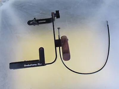 $30 • Buy Stroboframe RLc Strobe Flash Bracket W/ Wooden Grip + Camera Remote-Cord Shutter