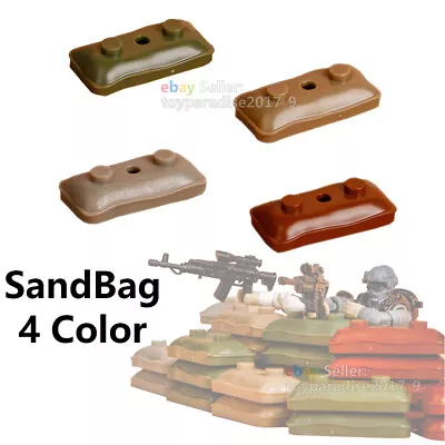 SandBag For Mega Bloks Construx CALL OF DUTY HALO Military Mini Soldier Figures • $27.03