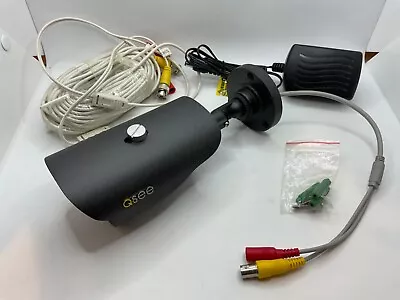 Q-See QM6006B 600TVL Nightvision Security Bullet Camera W/ AC Adapter BNC Cable • $49.99