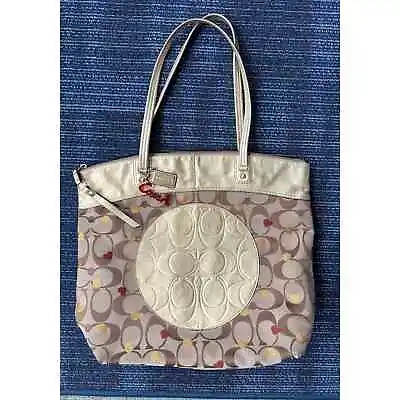 Coach  Laura Admirer  Multi Gold Jacquard Signature Tote Bag #L1194-F18870 • $55