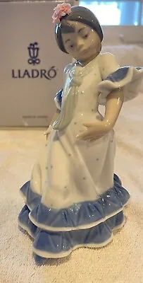 Lladro Figurine 5193 Juanita Spanish Flamenco Dancer Designed By Juan Huerta • $100