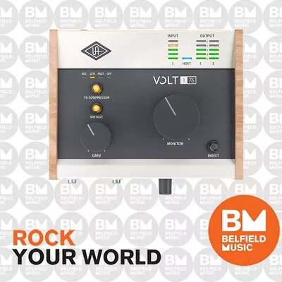 Universal Audio UA Volt 176 USB Audio Interface - 1 In/ 2 Out - Brand New • $389