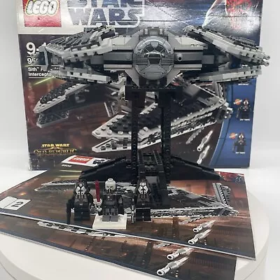 LEGO Star Wars 9500 Sith Fury-Class Interceptor Complete With Darth Malgus • £172.64