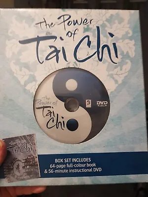 The Power Tai Chi 64-page Full Color Book And 40 Minute DVD With Complete Class • £5