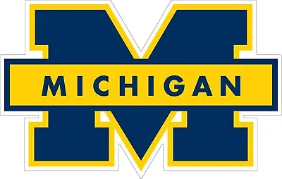 Michigan Wolverines Vinyl Decal Sticker ~ For Cars Walls Cornhole Boards • $39.99