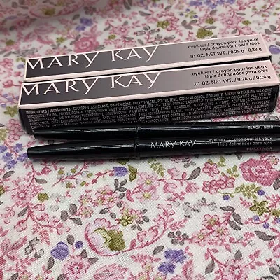 2 Mary Kay Black Eyeliner Mechanical Twist Up New In Box. Lot Of 2. Discontinued • $17.99